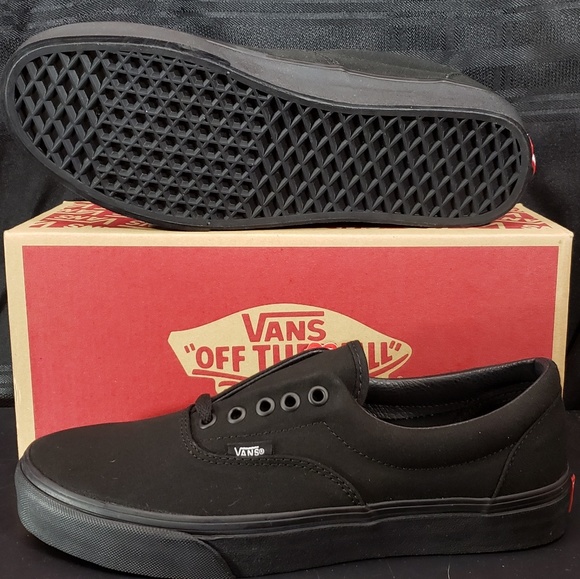 New! Vans Era Classic Black/Black - Picture 2 of 6